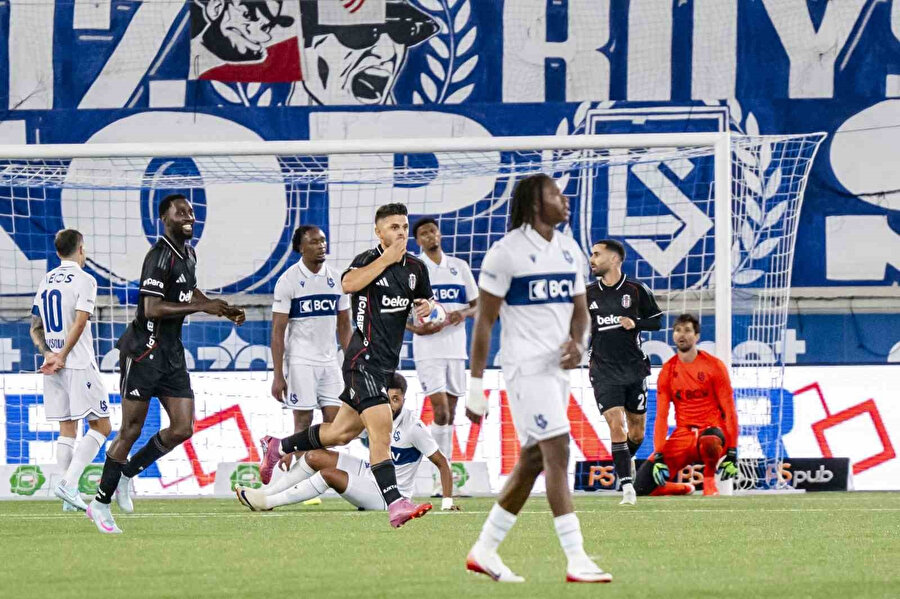 Beşiktaş Lausanne ile yenişemedi: Turu evine bıraktı