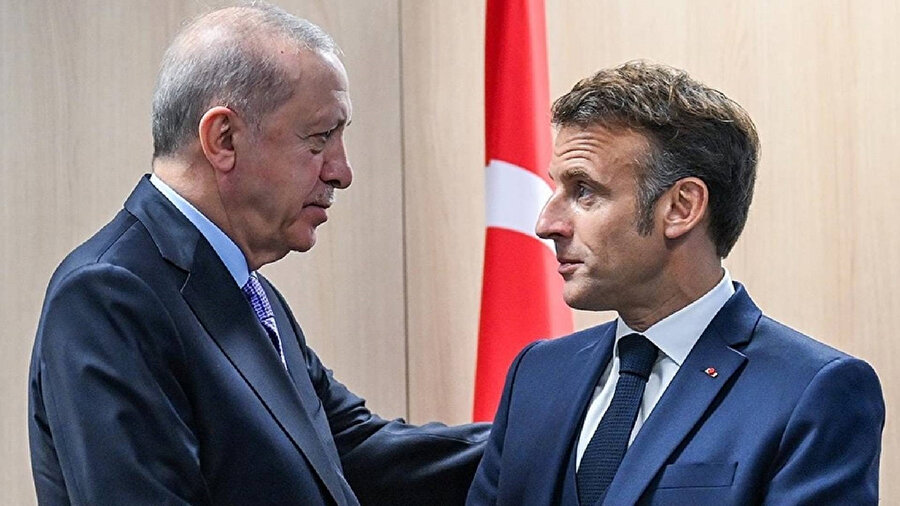 Erdoğan - Macron diplomatik temasları