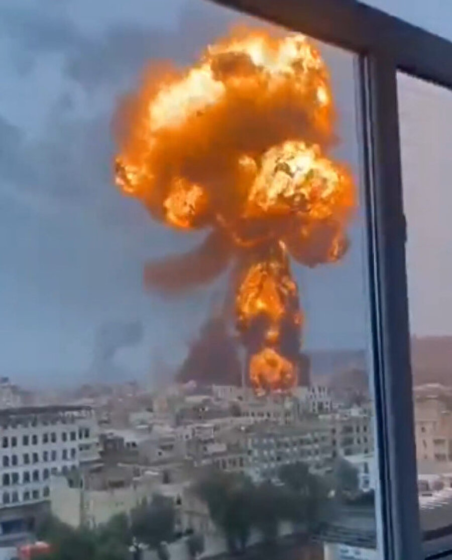 Son dakika: İsrail Yemen'e saldırdı