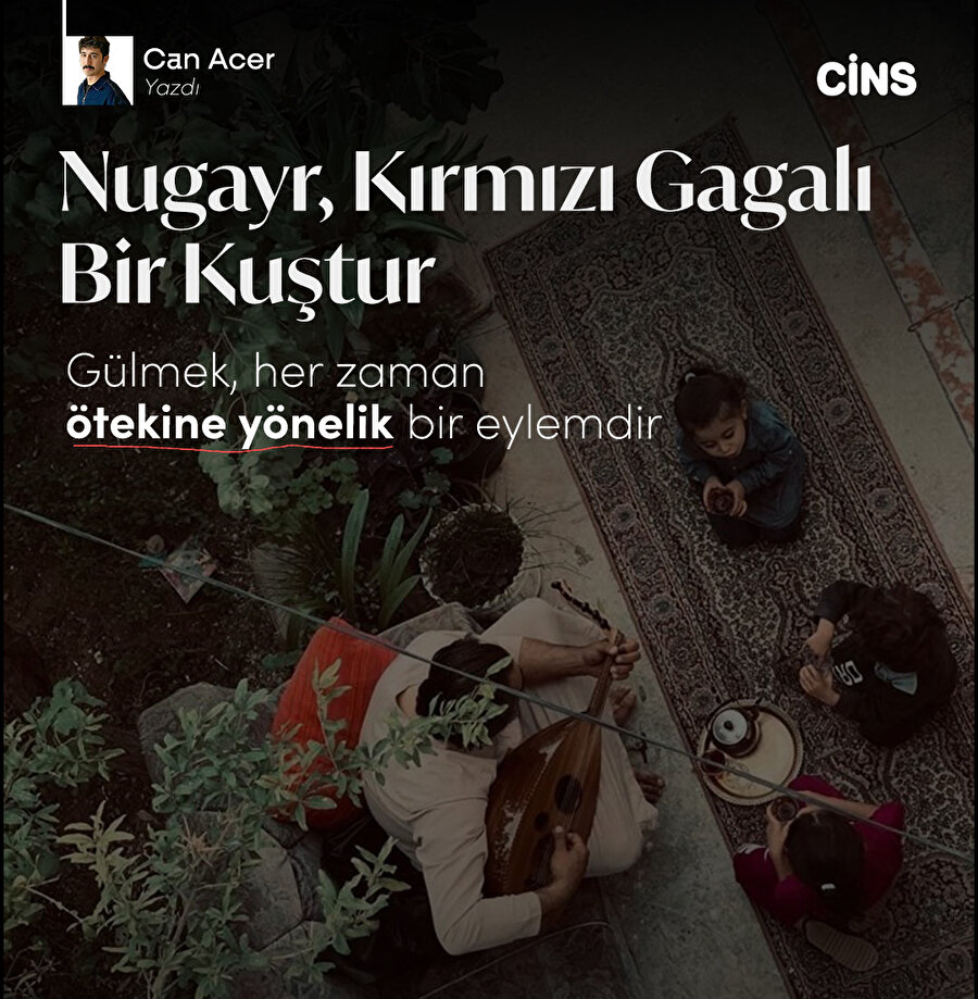 Nugayr, Kırmızı Gagalı Bir Kuştur