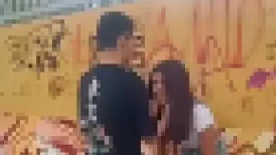 Sosyal medyada paylaşılan görüntülerde nefessiz kalan çocukların bayılma noktasına geldiği görülüyorn