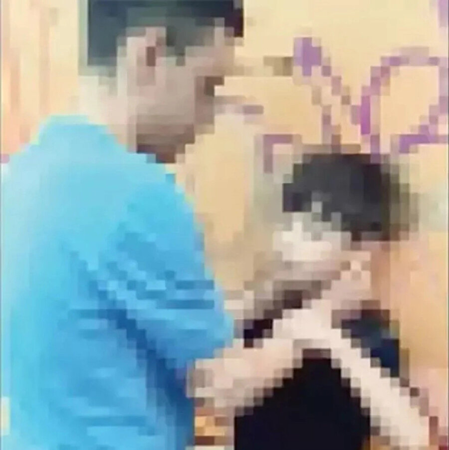 Sosyal medyada paylaşılan görüntülerde nefessiz kalan çocukların bayılma noktasına geldiği görülüyorn