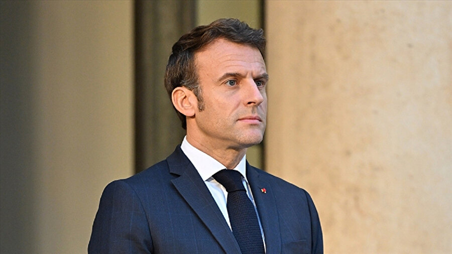 Macron: İsrail'in Gazze'de sivillerin ve gazetecilerin ölümüne neden olan saldırıları kabul edilemez