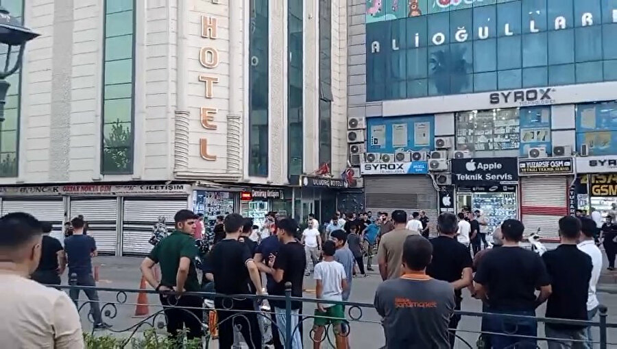 Otele kurşun yağdırdılar: 8 kişi gözaltına alındı