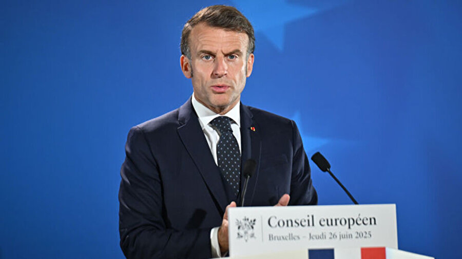 Macron: Gazze'nin işgali İsrail'e asla zafer getirmeyecek