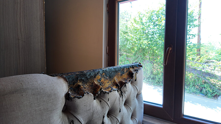 Düzce'de bir ev 5 günde 4 kez yandı