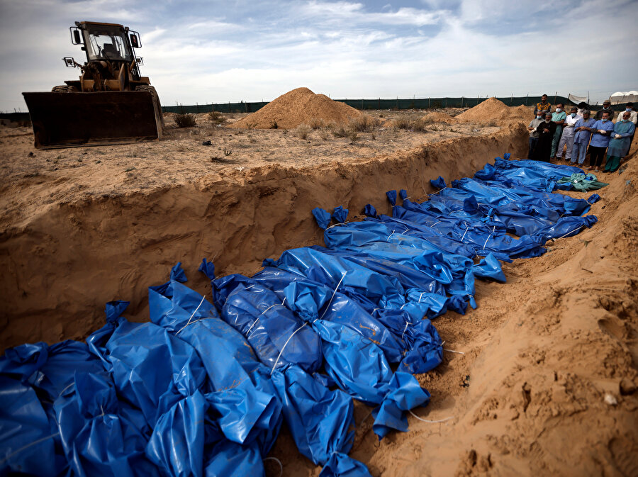 İsrail tarafından uygulanan Filistinlilerin naaşlarını alıkoyma politikası 7 Ekim 2023'ten bu yana &quot;eşi benzeri görülmemiş&quot; bir boyuta ulaştı.