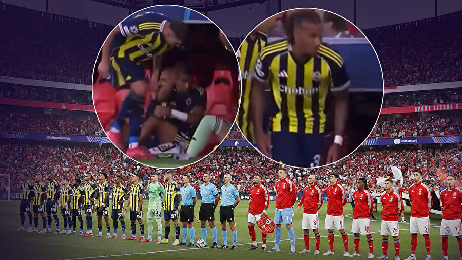 Fenerbahçeli yıldızlar tartıştı: Görüntüler sosyal medyada olay oldu