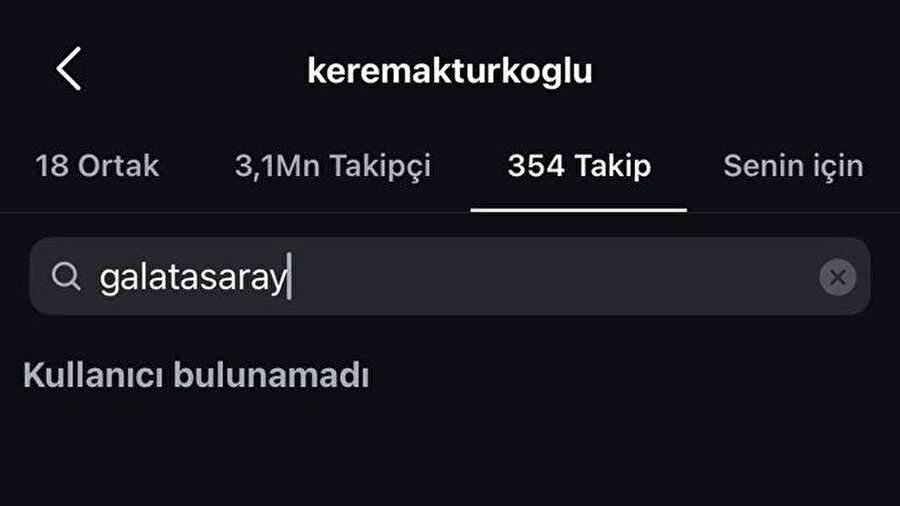 Galatasaray'ı takipten çıktı