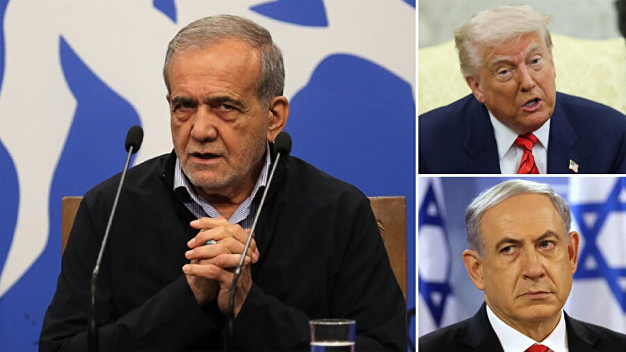 Pezeşkiyan'dan ABD ve İsrail'e sert mesaj.