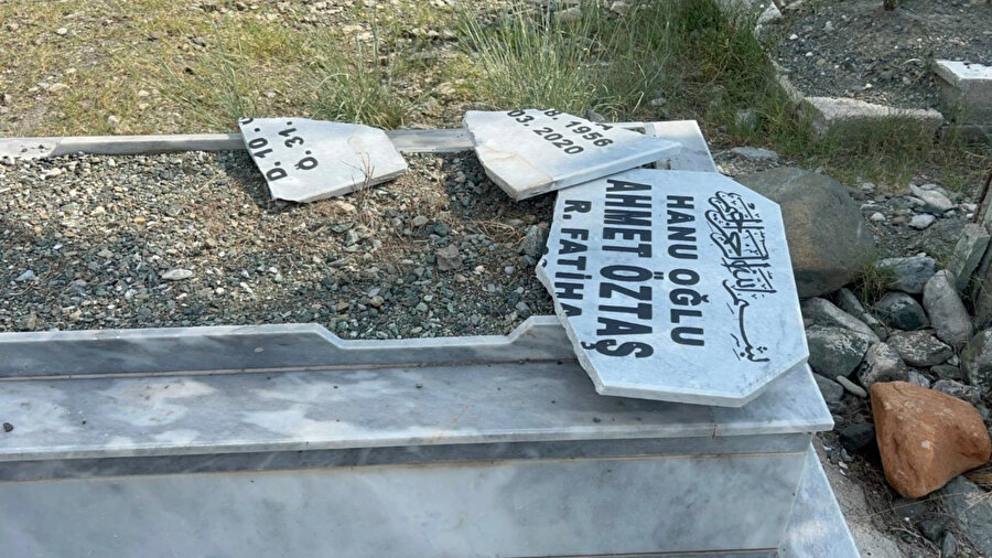 Merak konusu olan mezar taşlarına zarar verilmesinin altından bambaşka gerçek çıktı.