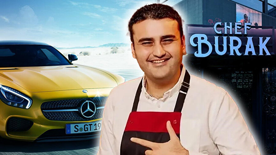 Aylık kazancının 30 bin lira olduğunu söylemişti... CZN Burak 14 milyon TL'ye Mercedes satın aldı