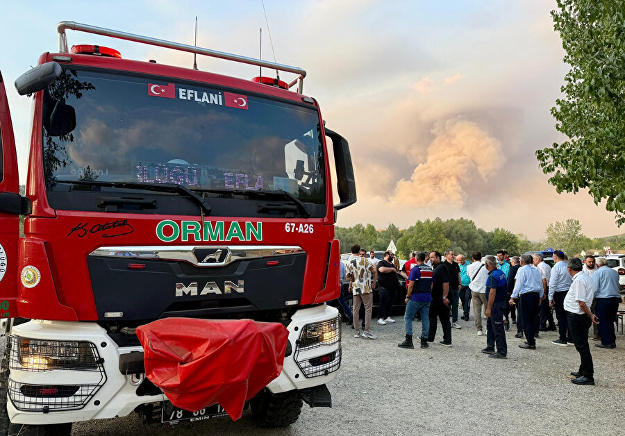 Kastamonu'da orman yangını