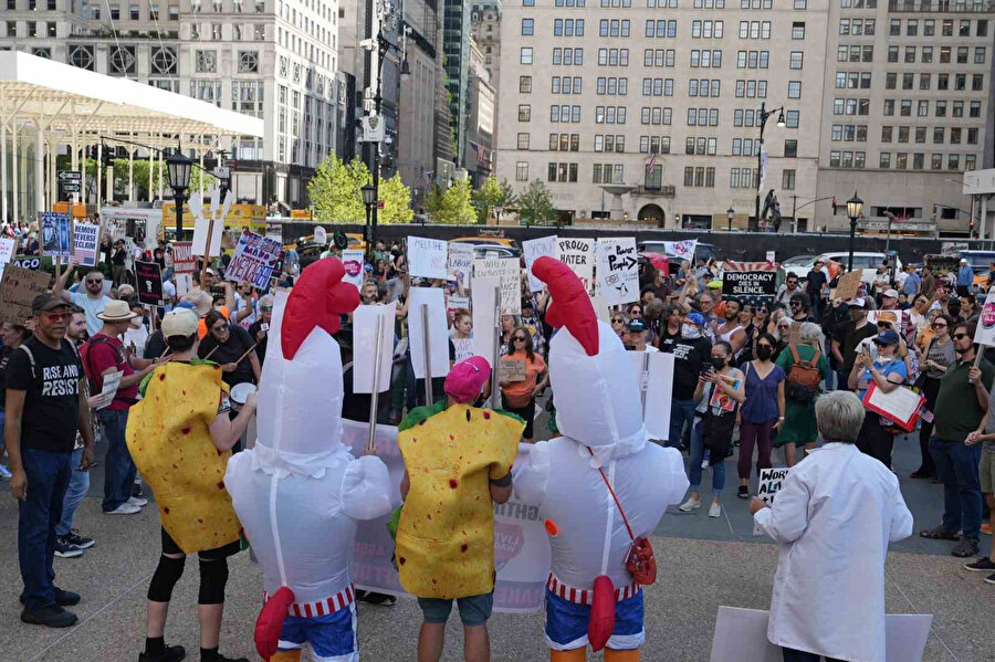 Trump karşıtı gösteriler