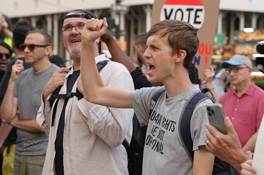 Trump karşıtı gösteriler