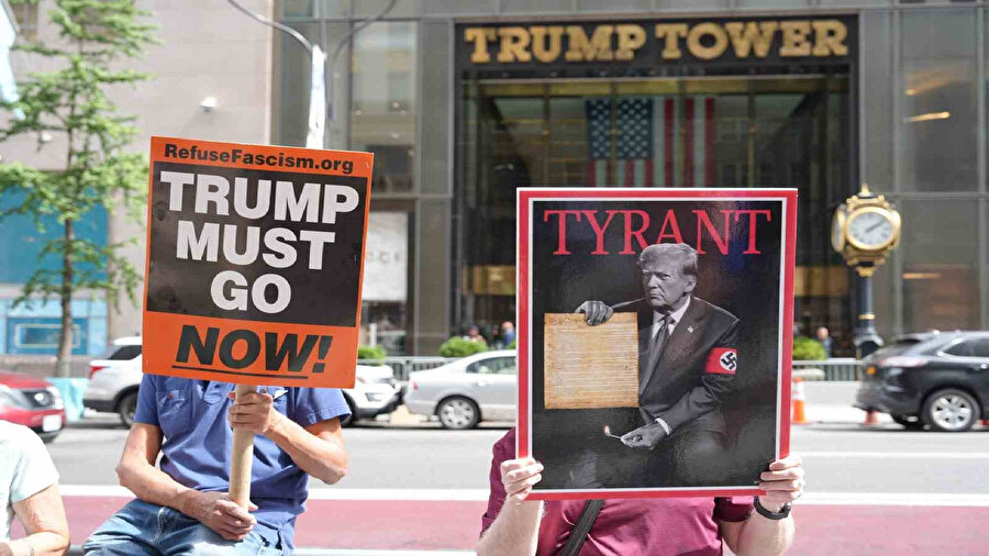 Trump karşıtı gösteriler