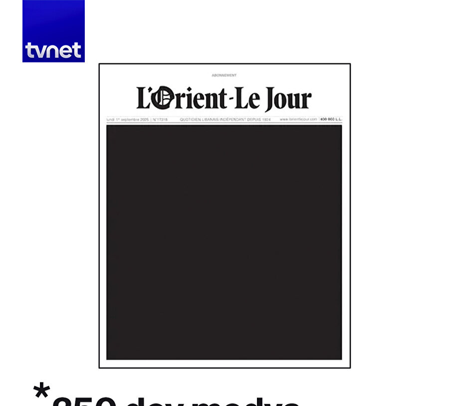 250'den fazla gazete manşetlerini kararttı: Gazze'de öldürülen gazeteciler için protesto