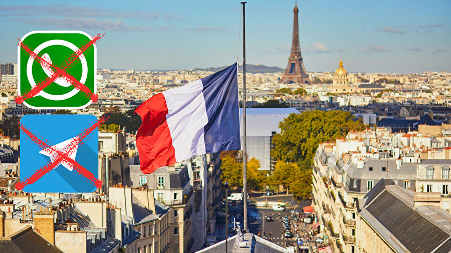 Fransa'da tarihi karar: WhatsApp ve Telegram yasaklandı