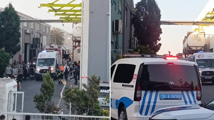 Çerkezköy'de kimyasal sıvı kazanına düşen işçi hayatını kaybetti.