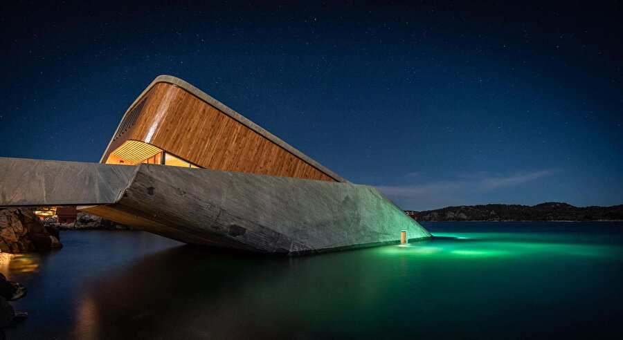 Deniz altında bir sofra: Norveç’teki Under Restoran