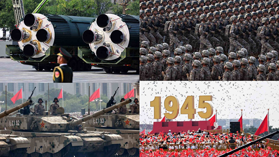 Çin’den kıtalararası füzeli güç gösterisi: Xi-Putin-Kim 66 yıl sonra aynı karede... Trump'ı deliye döndüren askeri geçit töreni