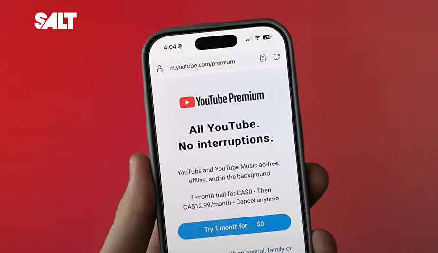youtube premium aile planı