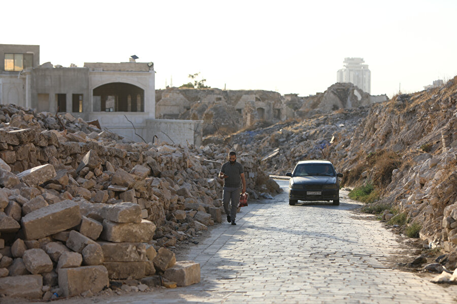 Halep’te savaşın izleri ve günlük yaşam