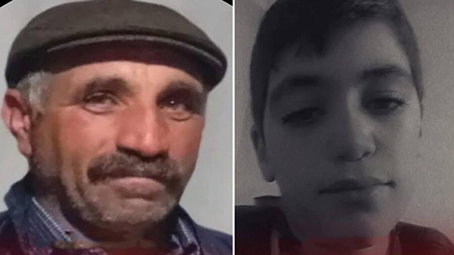 Erzurum'da çobanlık yapan baba-oğulun üzerine yıldırım düştü.