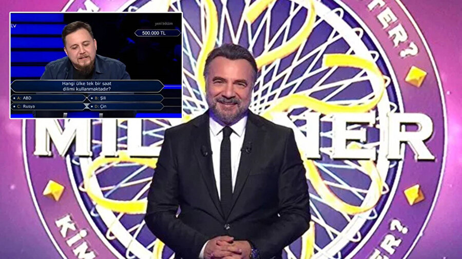 Kim Milyoner Olmak İster saat dilimi sorusu | Hangi ülke tek bir saat dilimi kullanmaktadı?
