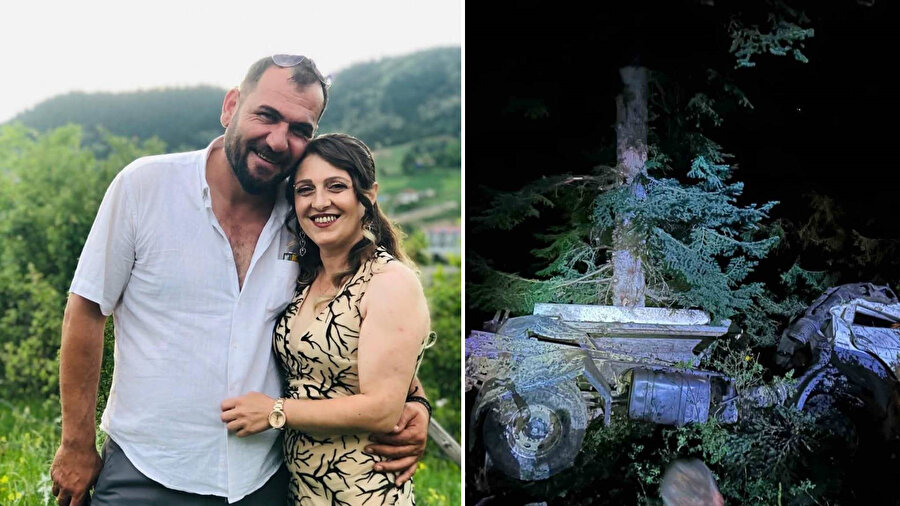 Artvin'de uçuruma yuvarlanan çift yaşamını yitirdi.