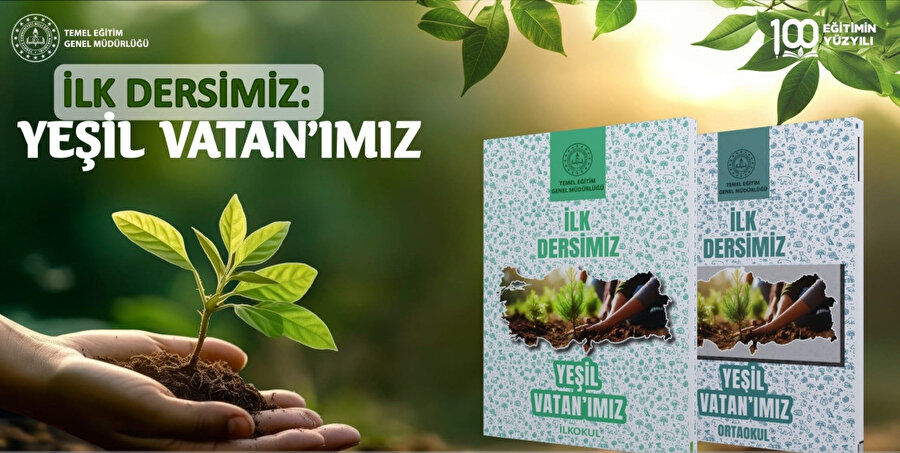 İlk Dersimiz: Yeşil Vatan’ımız: MEB İlk dersi ''Yeşil Vatan'' kavramına ayırdı