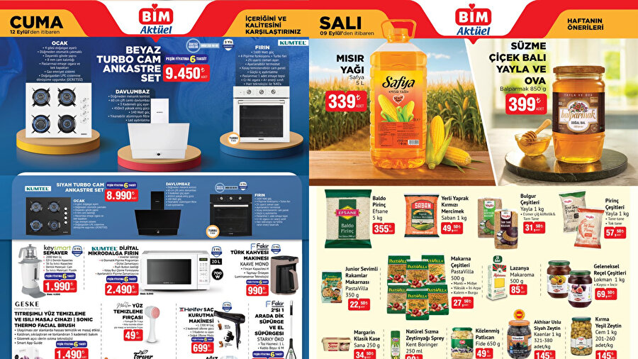 BİM indirimli ürünler 2025 | BİM 9 Eylül aktüel kataloğu: Kırtasiye, yazı tahtası, kitaplık ve okul ürünleri raflarda