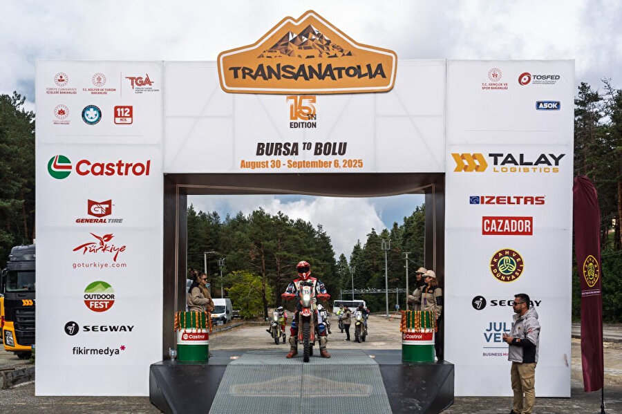 TransAnatolia Rallisi dün Bolu’da finish gördü