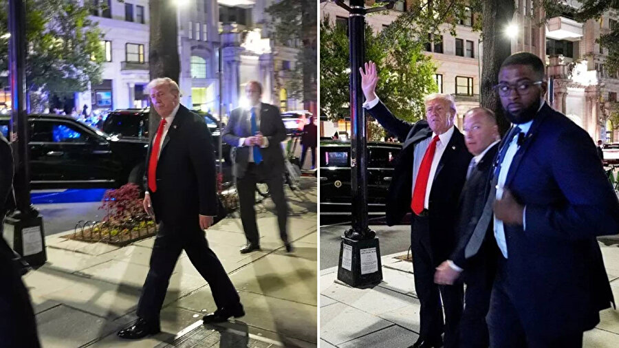 ABD Başkanı Donald Trump, gittiği restoranda Gazze protestosuyla karşılaştı