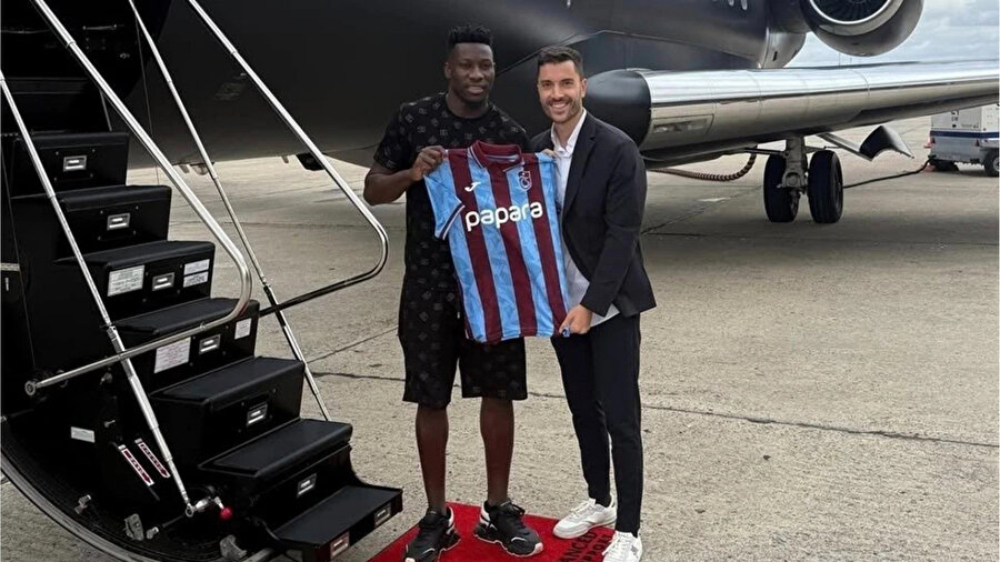 Andre Onana Trabzonspor'da: Takımın 200. yabancı futbolcusu oldu