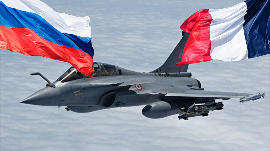 ​Fransa'dan Rusya'ya karşı önlem: Rafale uçakları gönderiliyor