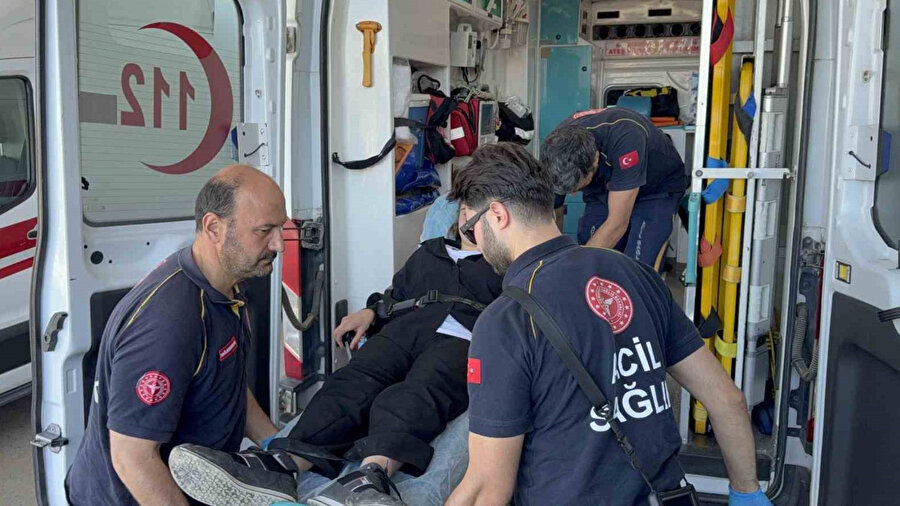 Samsun'da öğrenci servisine silahlı saldırı.