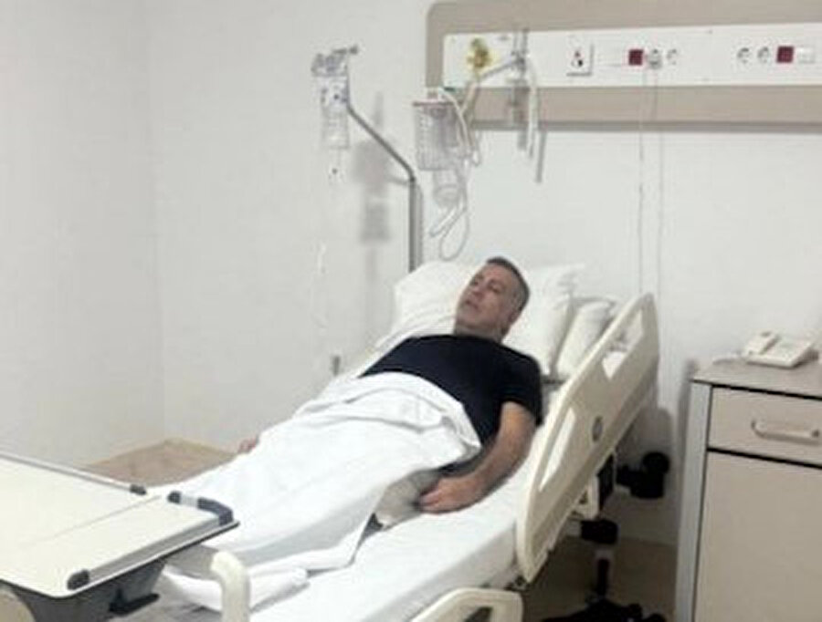 Haaluk Levent hastaneye kaldırıldı