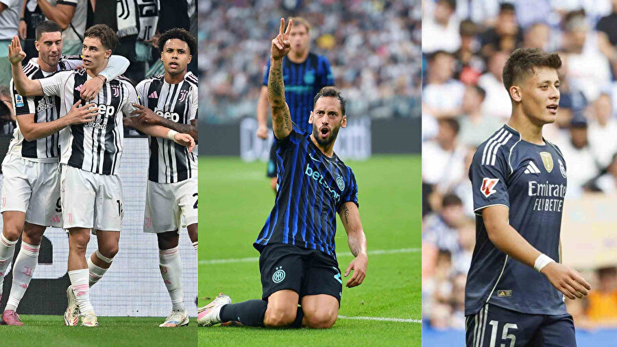 Arda Güler, Kenan Yıldız, Hakan Çalhanoğlu... Türk yıldızlar Avrupa'da devleşti