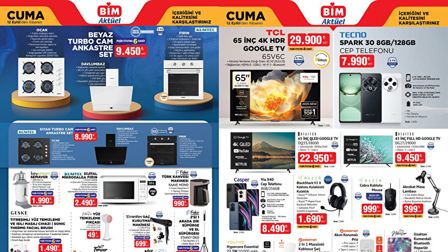 15 Eylül 2025 BİM Aktüel Kataloğu | Bu Hafta BİM’de Hangi Ürünler İndirimde?