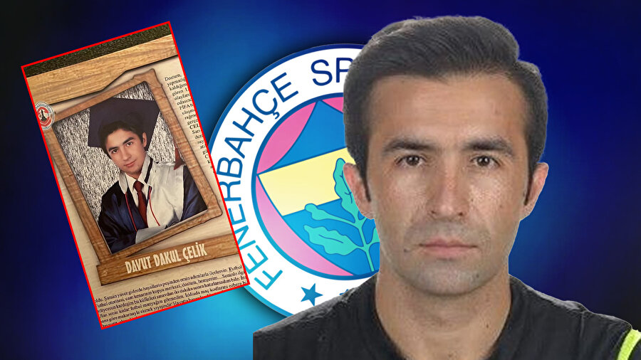 Fenerbahçe-Trabzonspor derbisinin VAR hakemi Davut Dakul Çelik'in hangi takımlı olduğu ortaya çıktı: Lise defterinde fark edildi