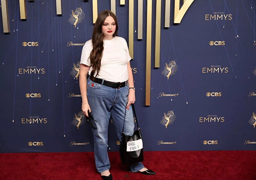 Emmy Ödül Töreninde İsrail'e protesto, Filistin'e destek