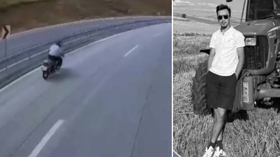 Yeni aldığı motosikletiyle ölüme gitti.