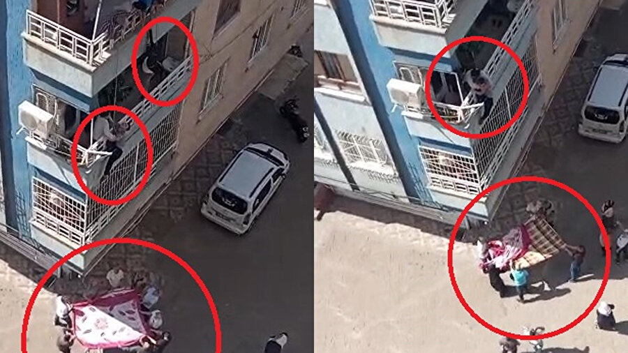 Hayatını riske attı: Önce balkondan sarktı, sonra Down sendromlu çocuğu kurtardı