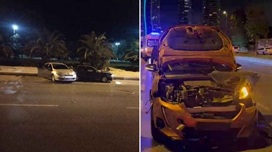 Kartal'da zincirleme trafik kazası