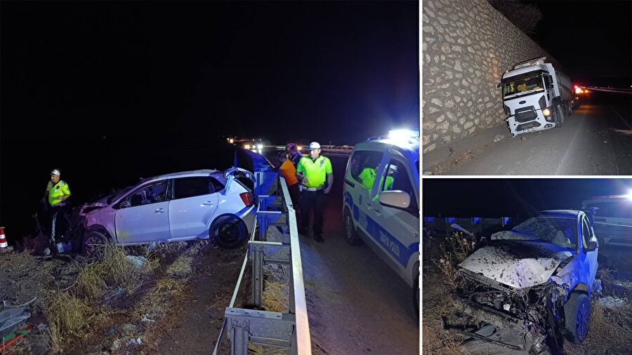 Adıyaman’da feci kaza: Çimento tankeri otomobille çarpıştı, ölü ve yaralılar var