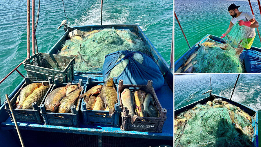 Denizi olmayan şehirde balık avlayarak ayda 200 bin lira kazanıyor