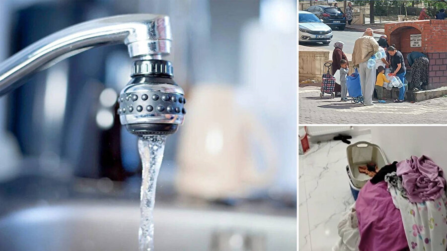 Kırşehir’de su krizi vatandaşları isyan ettirdi.