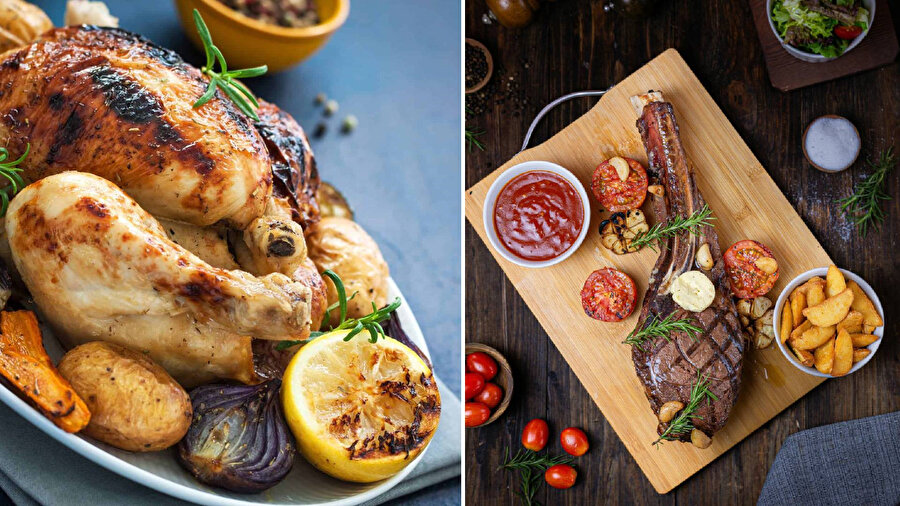 ​Balık, tavuk ve kırmızı et hangi sıcaklıkta güvenle tüketilebilir?