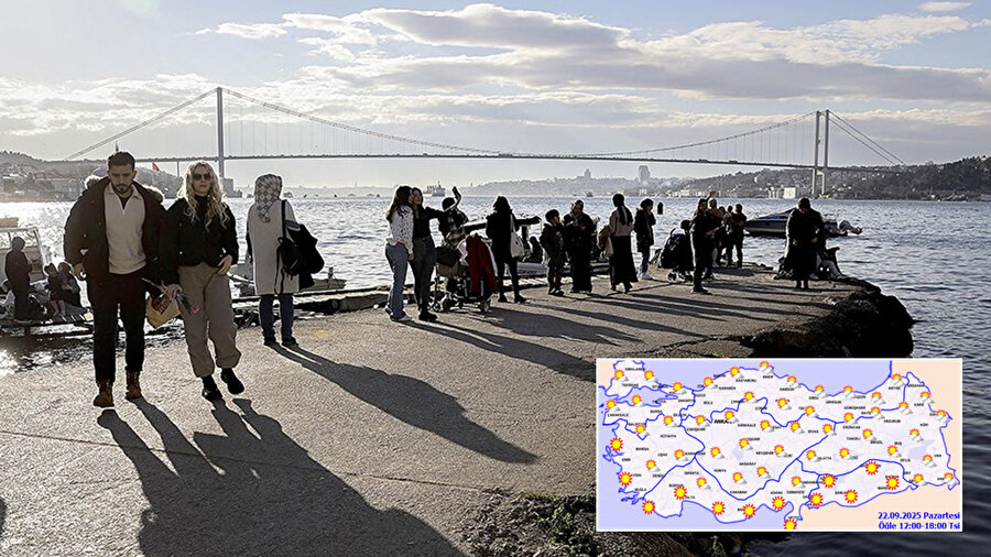 Hava durumu 22 Eylül 2025: Yurt genelinde yağış yok, sıcaklıklar artıyor